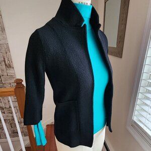 J. CREW Petite Open-front Sweater-Blazer Size S Petite
